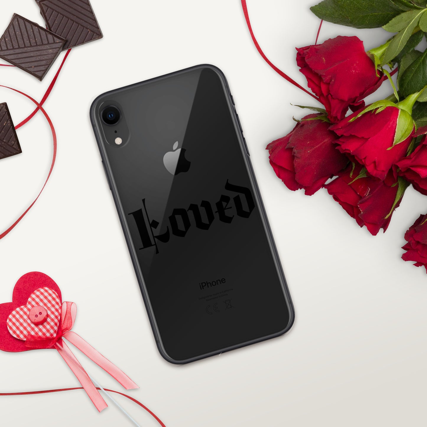 "Loved" Clear Case for iPhone®