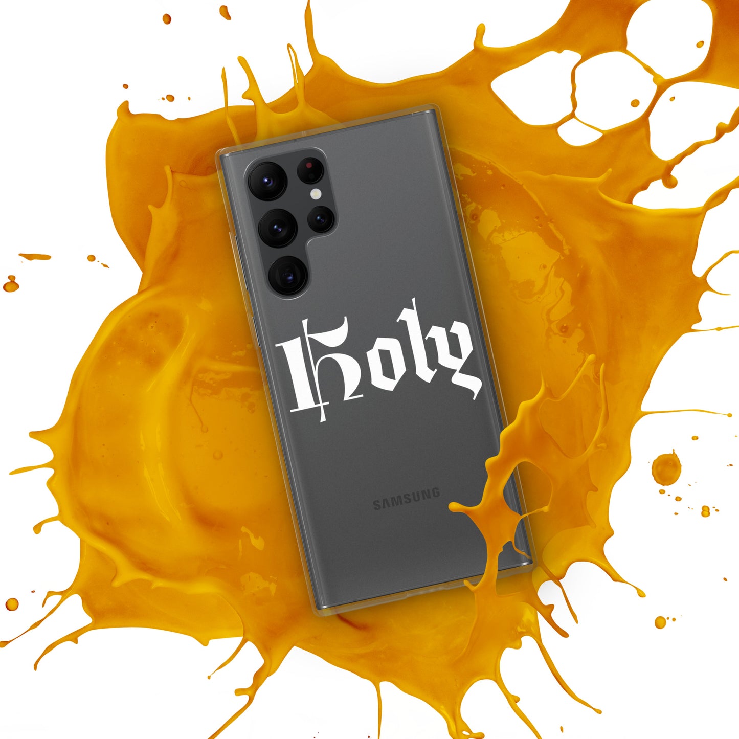 "Holy" Clear Case for Samsung®