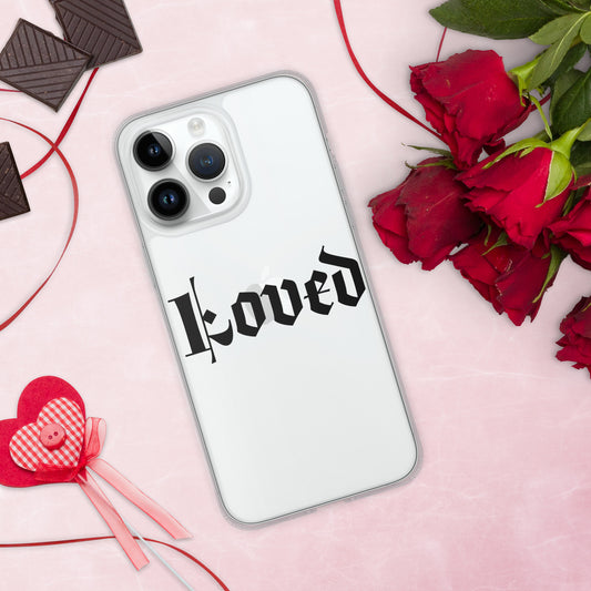 "Loved" Clear Case for iPhone®