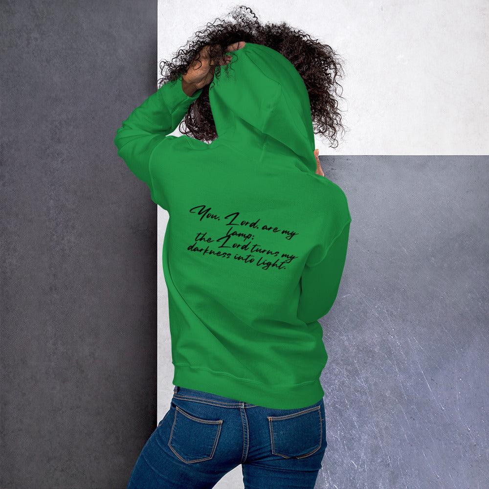 2 Samuel 22:29 NIV Unisex Hoodie