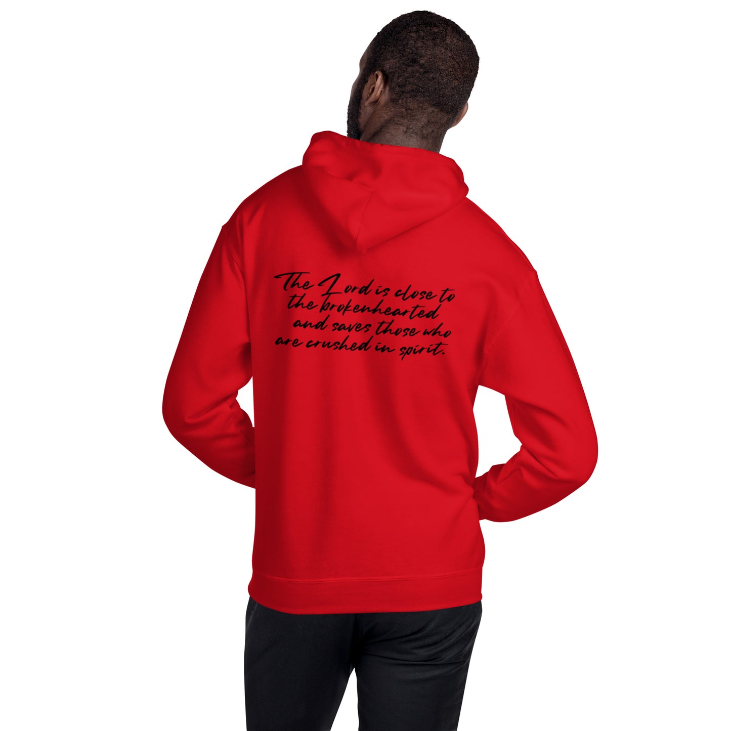 Psalms 34:18 NIV Unisex Hoodie