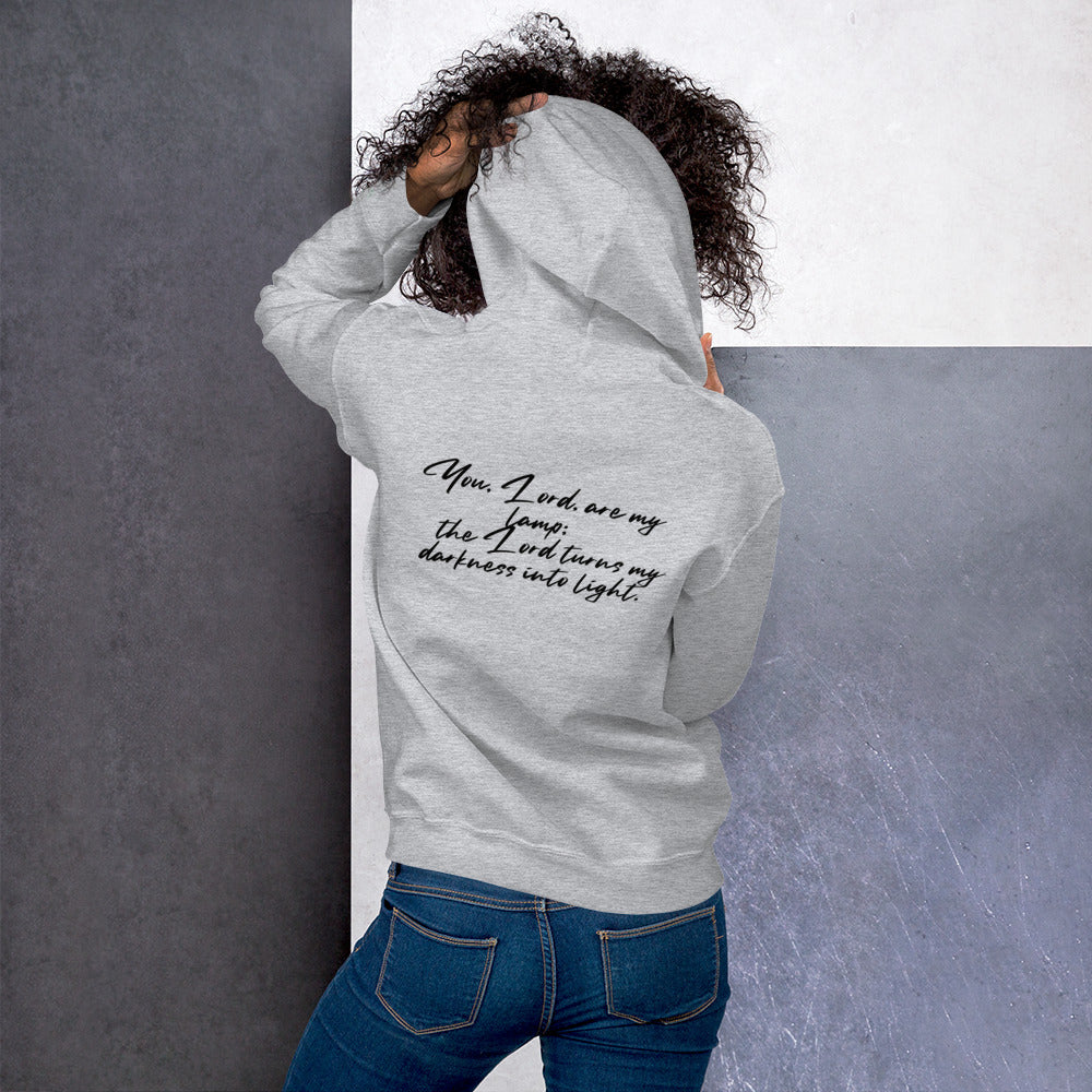 2 Samuel 22:29 NIV Unisex Hoodie